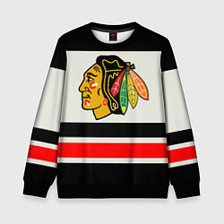Свитшот детский Chicago Blackhawks, цвет: 3D-черный
