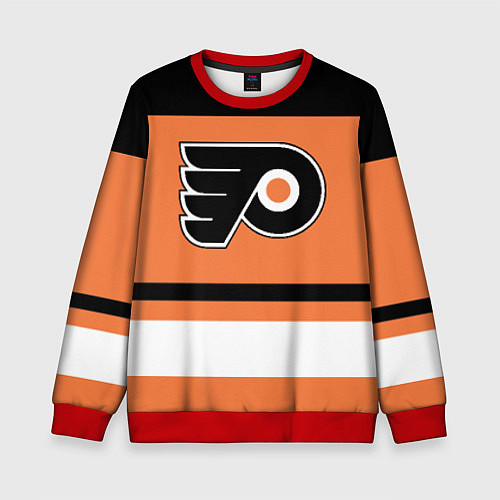 Детский свитшот Philadelphia Flyers / 3D-Красный – фото 1