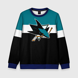 Свитшот детский San Jose Sharks, цвет: 3D-синий