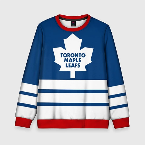 Детский свитшот Toronto Maple Leafs / 3D-Красный – фото 1