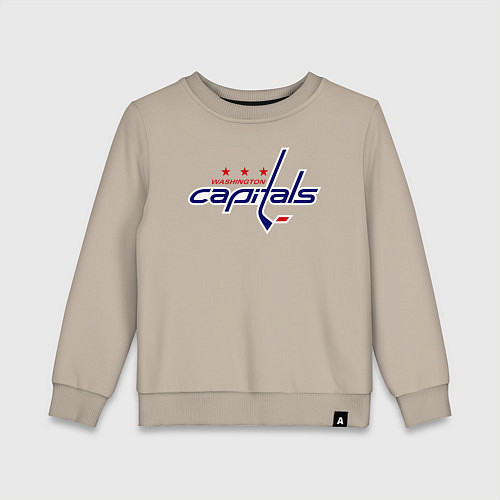 Детский свитшот Washington Capitals / Миндальный – фото 1