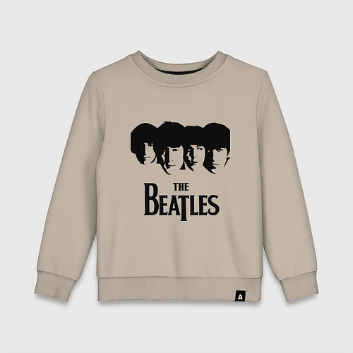 Детский свитшот The Beatles: Faces / Миндальный – фото 1