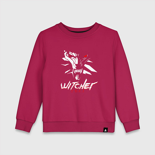 Детский свитшот WITCHER 2077 / Маджента – фото 1