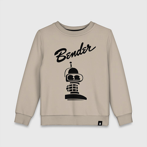 Детский свитшот Bender monochrome / Миндальный – фото 1