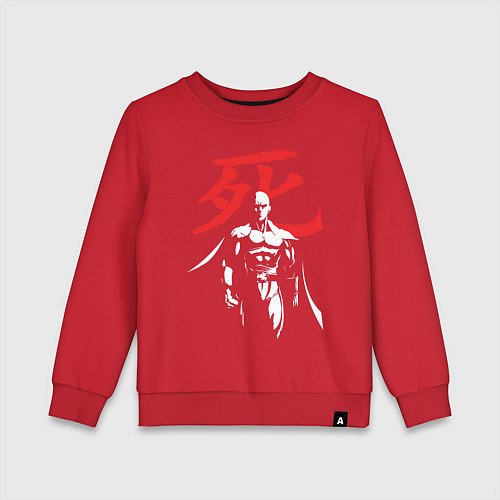 Детский свитшот Saitama Hero / Красный – фото 1
