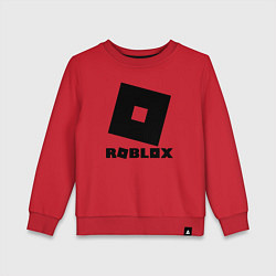 Свитшот хлопковый детский ROBLOX, цвет: красный