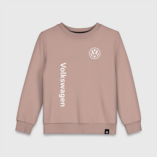 Детский свитшот VOLKSWAGEN / Пыльно-розовый – фото 1
