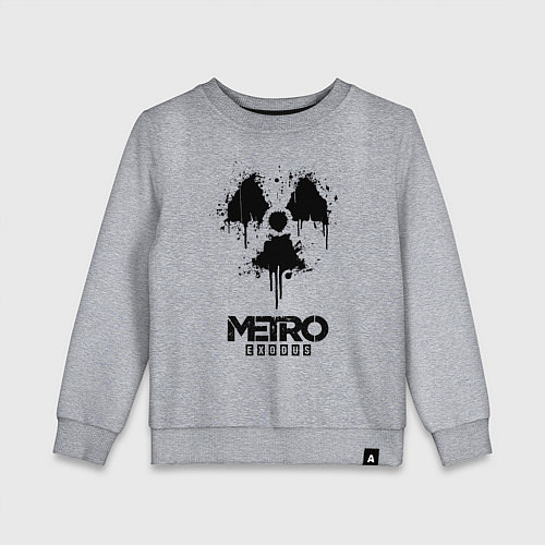Детский свитшот METRO EXODUS / Меланж – фото 1