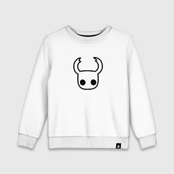 Свитшот хлопковый детский Hollow knight, цвет: белый