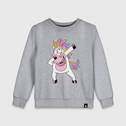 Детский свитшот Dabbing Unicorn