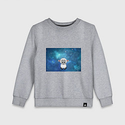 Свитшот хлопковый детский Овечка, цвет: меланж
