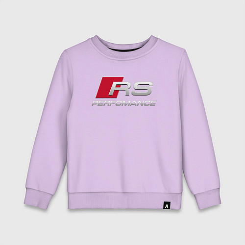 Детский свитшот AUDI RS / Лаванда – фото 1