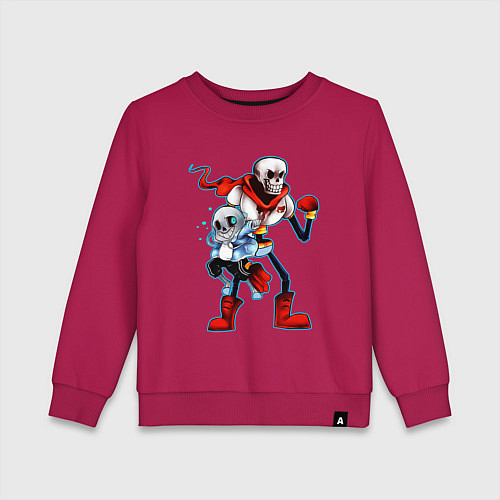 Детский свитшот UNDERTALE / Маджента – фото 1