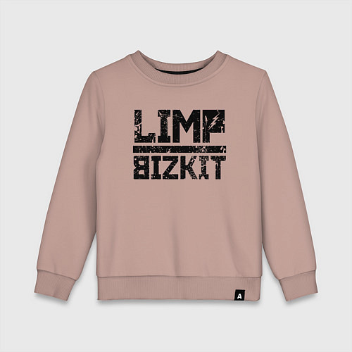 Детский свитшот LIMP BIZKIT / Пыльно-розовый – фото 1