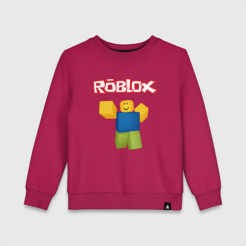 Детский свитшот ROBLOX / Маджента – фото 1