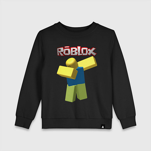 Детский свитшот Roblox Dab / Черный – фото 1