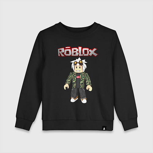 Детский свитшот Roblox / Черный – фото 1