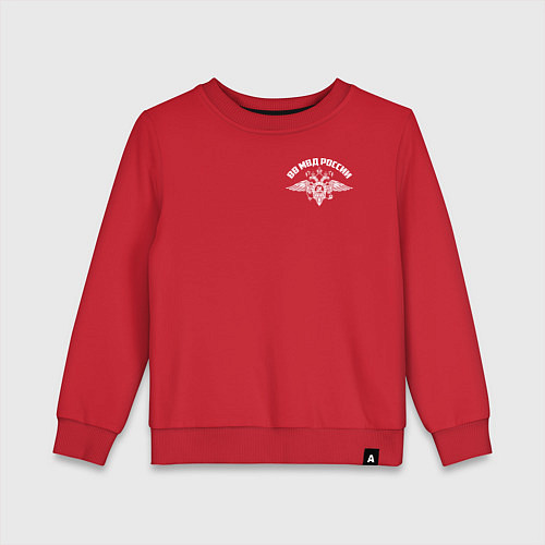 Детский свитшот Внутренние Войска / Красный – фото 1