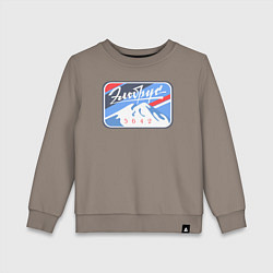 Свитшот хлопковый детский Эльбрус 5642, цвет: утренний латте