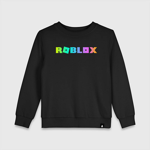 Детский свитшот ROBLOX / Черный – фото 1