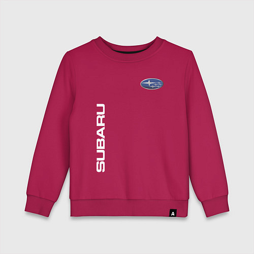 Детский свитшот SUBARU / Маджента – фото 1