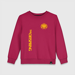 Свитшот хлопковый детский THE OFFSPRING, цвет: маджента