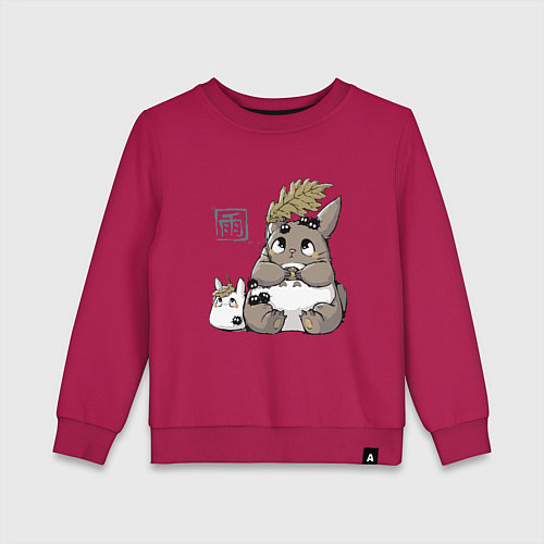 Детский свитшот Тоторо / Маджента – фото 1