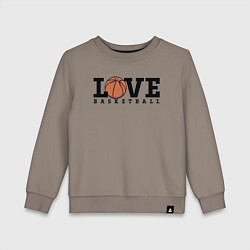 Детский свитшот Love Basketball