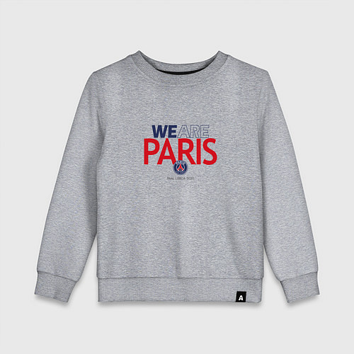 Детский свитшот PSG We Are Paris 202223 / Меланж – фото 1