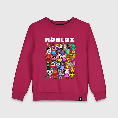 Детский свитшот ROBLOX PIGGY / Маджента – фото 1