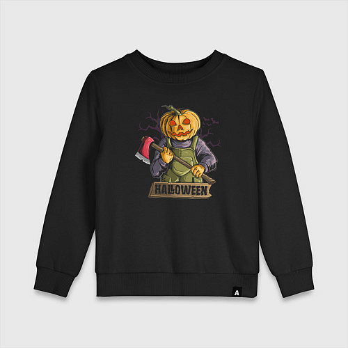 Детский свитшот Halloween / Черный – фото 1