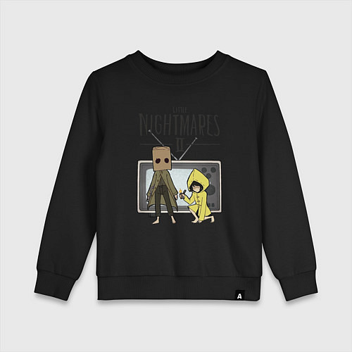Детский свитшот Little Nightmares 2 / Черный – фото 1