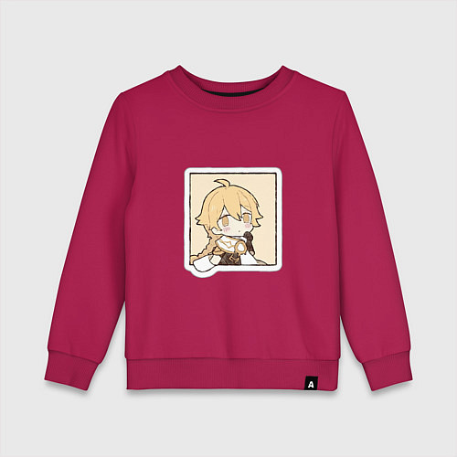 Детский свитшот Путешественник / Маджента – фото 1