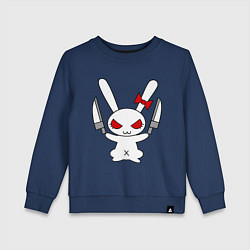 Детский свитшот Зайка с ножами