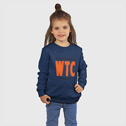Свитшот хлопковый детский Wu-Tang WTC, цвет: тёмно-синий — фото 2