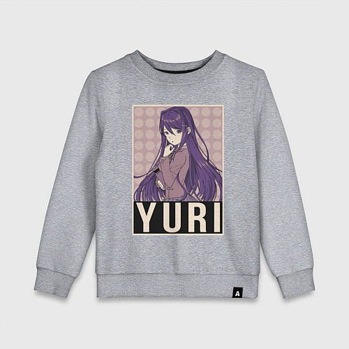 Детский свитшот Yuri / Меланж – фото 1