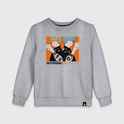 Свитшот хлопковый детский Tokyo Revengers, цвет: меланж