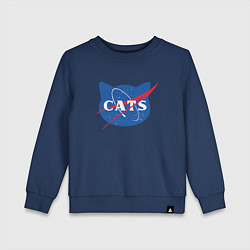 Детский свитшот Cats NASA