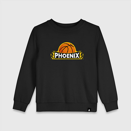 Детский свитшот Phoenix Basketball / Черный – фото 1