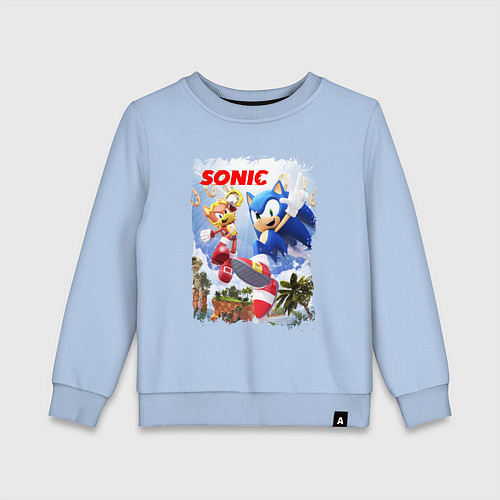 Детский свитшот SONIC СОНИК Z / Мягкое небо – фото 1