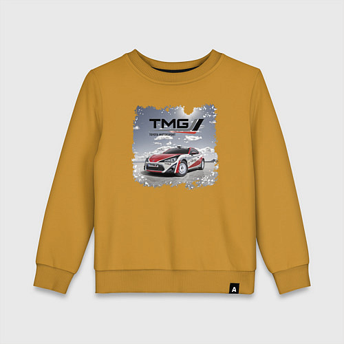 Детский свитшот Toyota TMG Racing Team Germany / Горчичный – фото 1