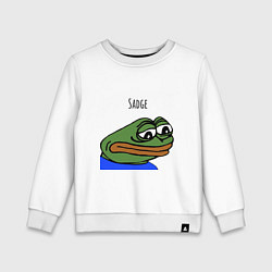 Детский свитшот Pepe Sadge