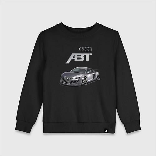 Детский свитшот Audi TT ABT autotuning / Черный – фото 1