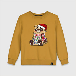 Детский свитшот ГОБА БОГ ОЧАГА НОВОГОДНИЙ