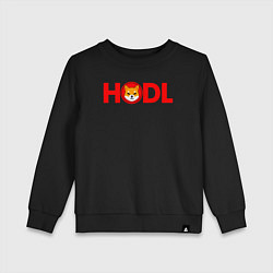 Детский свитшот HODL Shiba