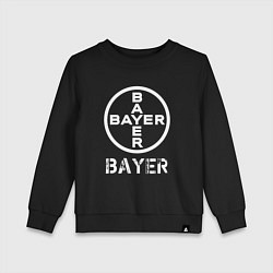 Свитшот хлопковый детский BAYER Bayer, цвет: черный