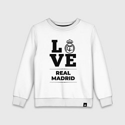 Детский свитшот Real Madrid Love Классика