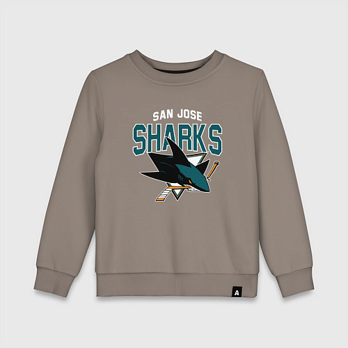 Детский свитшот SAN JOSE SHARKS NHL / Утренний латте – фото 1
