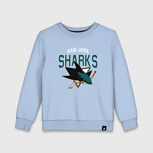 Детский свитшот SAN JOSE SHARKS NHL / Мягкое небо – фото 1