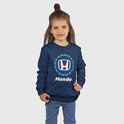 Свитшот хлопковый детский Honda в стиле Top Gear, цвет: тёмно-синий — фото 2